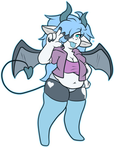 Ok We Already Know Cows Are Cute Af But Consider - Cow Fursona (500x500)