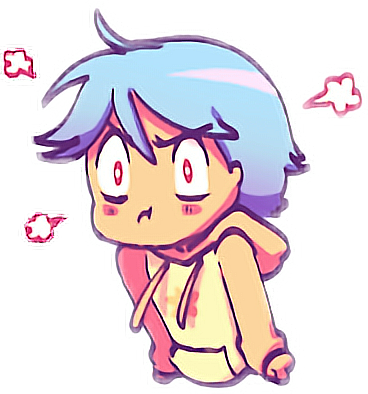 Cute Anime Boy Angry (368x394)