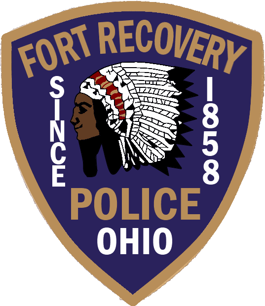 The Village Of Fort Recovery Maintains A Small, Yet - Police (547x625)