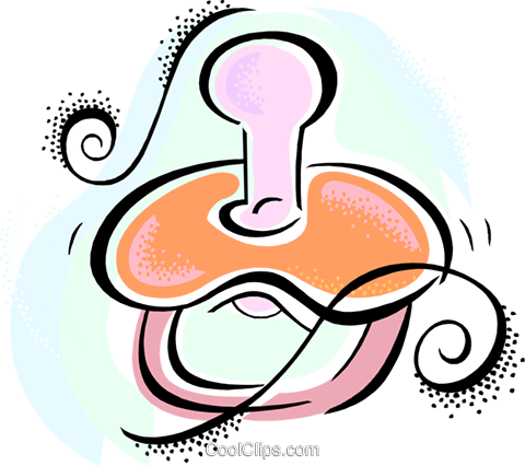 Chupete Libres De Derechos Ilustraciones De Vectores - Chupete Libres De Derechos Ilustraciones De Vectores (480x426)