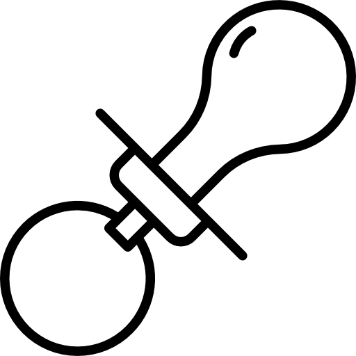 Chupete De Bebé Icono Gratis - Scalable Vector Graphics (512x512)