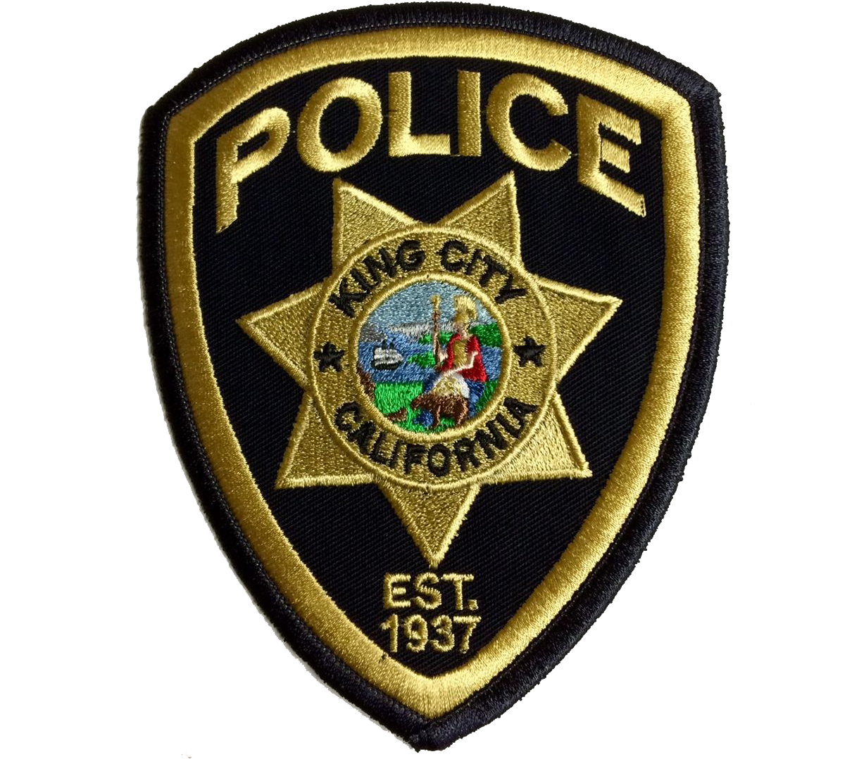 King City Police Department - King City Police Throw Blanket (1280x1264)