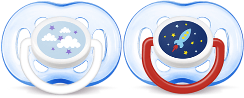 Chupetes Anatómicos 18 - Philips Avent Orthodontic Pacifier, 2-pack, Pink (494x435)