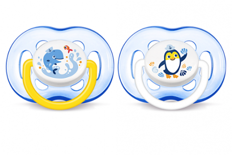 Avent Chupete Extra Airflow De Silicona De 0-6 M - Avent Soother 18 Months+ (460x386)
