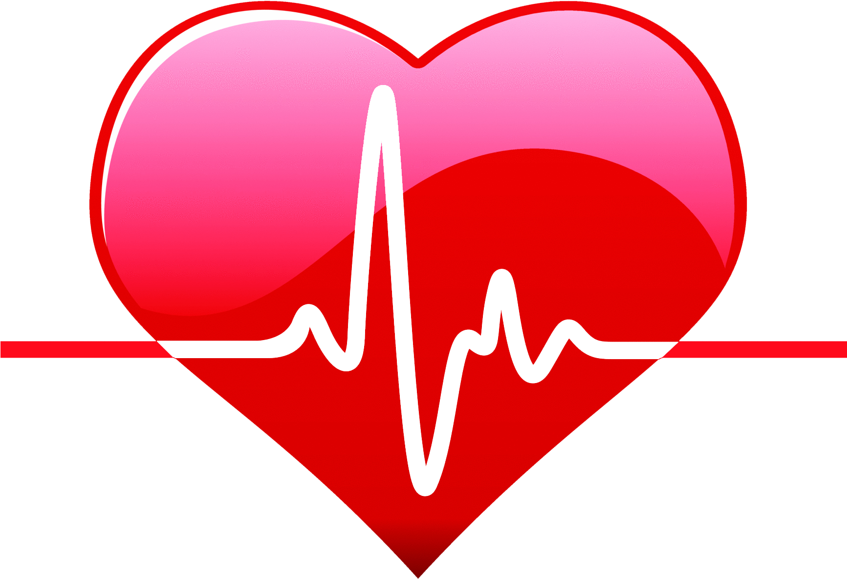 Health Heart Cardiovascular Disease Clip Art - Healthy Heart Healthy Life (1732x1329)