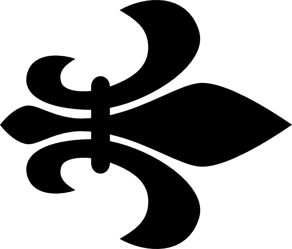 Fleur De Lis Clipart (600x513)