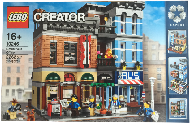 Lego 10246 Creator Detective's Office Lego Creator - Lego Creator Expert Detective's Office 10246 (630x473)