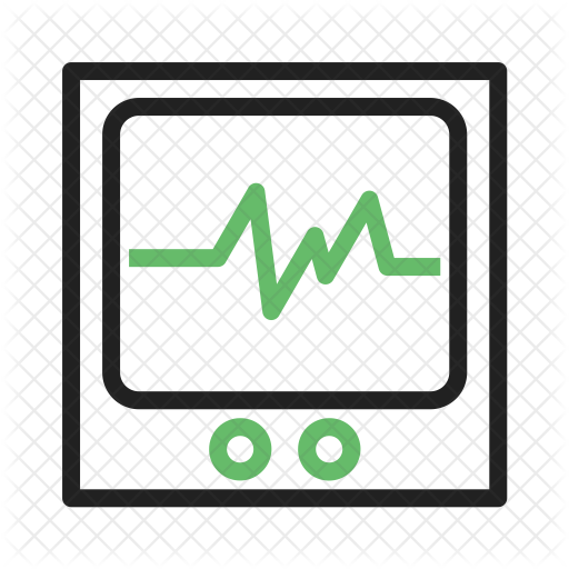 Pulse Monitoring Icon - Electrocardiography (512x512)