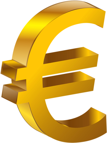 Euro Sign 100 Euro Note Clip Art - € Png (500x500)