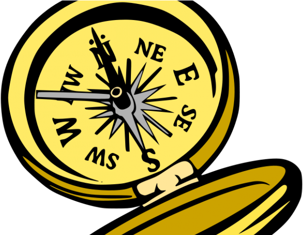 Camping Clipart Compass - Brujula Animada (640x480)