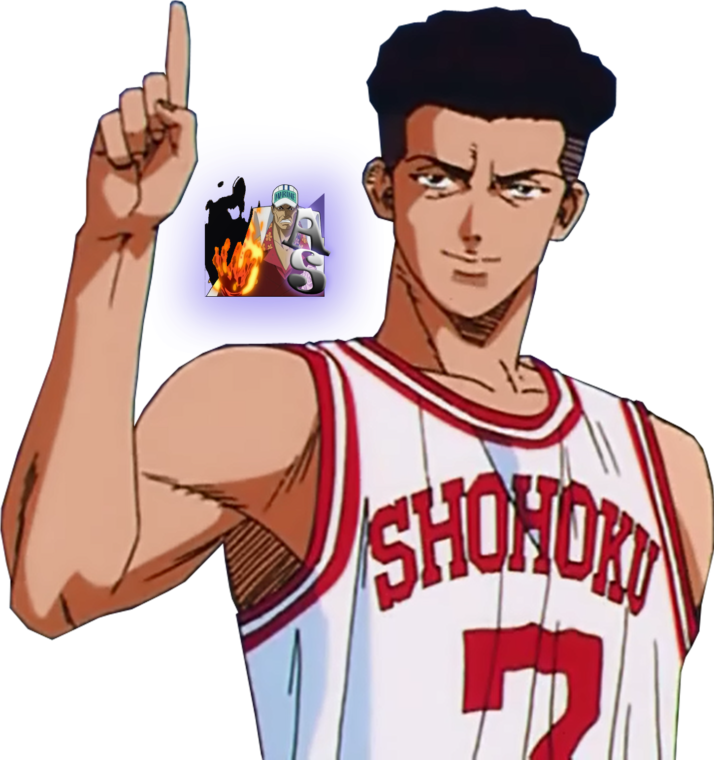 Ryota-sun 5 1 Ryota Miyagi Render By Animesennin - Ryota Miyagi Slam Dunk (1450x1569)
