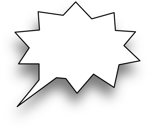 Thought Bubble Generator - Word Bubble Png Hd (500x434)