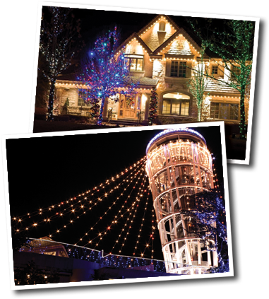 Edmonton Christmas Outdoor Light Installers - Five Star Holiday Decor (390x425)