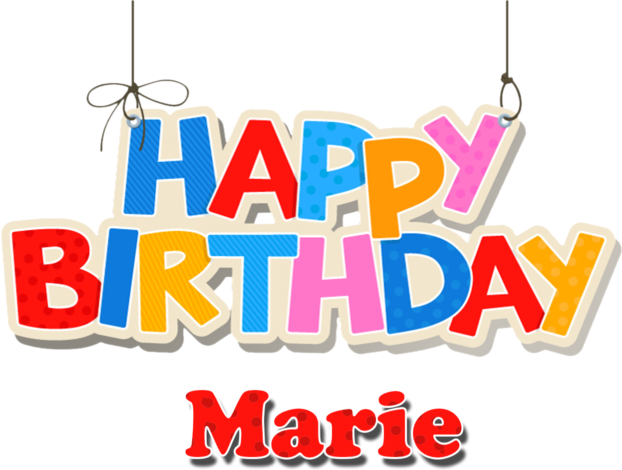 Marie Happy Birthday Name Png Png Names Rh Pngnames - Happy Birthday Honey Png (1444x996)