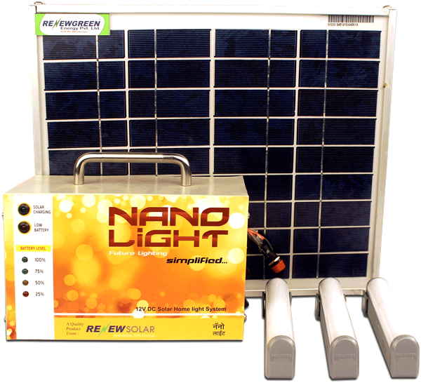 Home Lighting System - Solar Panel (669x600)