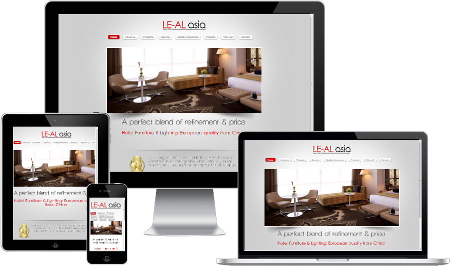 Le-al Asia Furniture & Lighting - Website Selbermachen: Moderne Internetseiten Mit Wordpress (912x581)