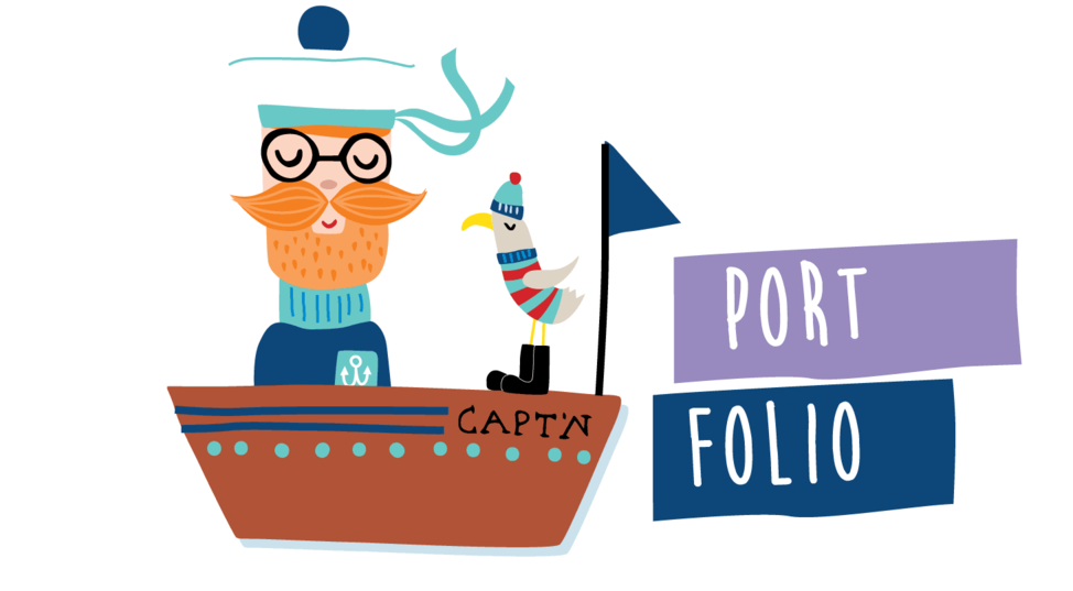 Inga Wilmink - Portfolio - 1 Carte Postale En Bois - Sailor (1000x552)