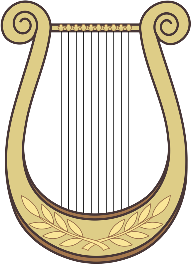 Lyra's Old Body - Harp Clip Art (768x1024)