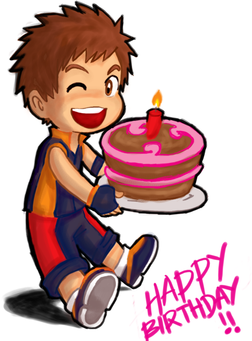 Happy Birthday Dennis By Mondoart - Birthday Wishes For February Born (900x1194)