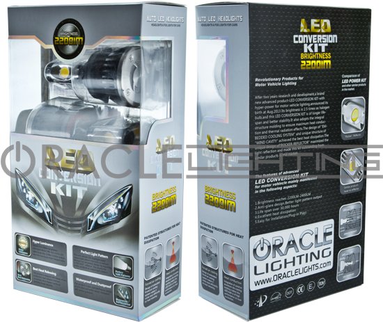 Led Headlight Bulbs By Oracle Lighting - Oracle Led Headlight (560x474)