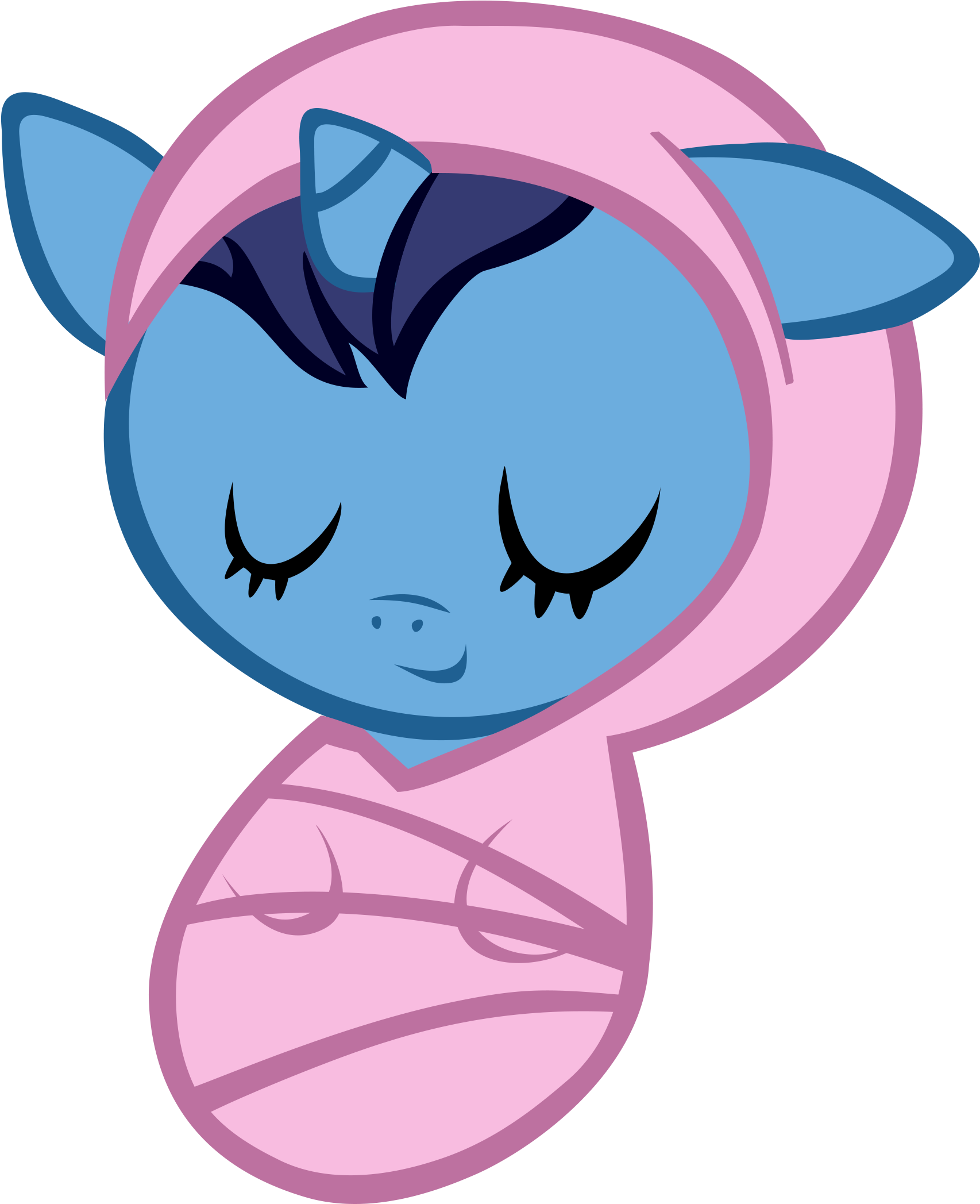 Top Images For Newborn Mlp Unicorn Base On Picsunday - Mlp Pinkie Pie Baby (2000x2200)