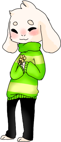 The Asriel Of The Dreemurr By Owl-mom - Cartoon (258x508)