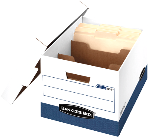 Bankers Box R Kive Dividerbox Heavy Duty Storage Boxes, - Bankers Box 0083601 R-kive Maximum Strength Storage (500x500)