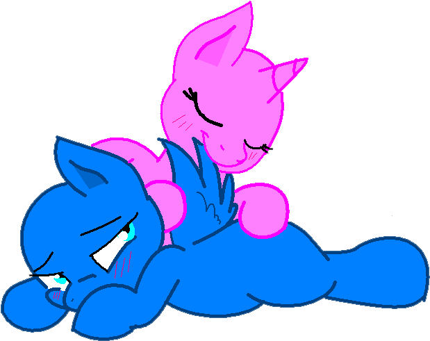 Unicorn Mlp Base Filly (637x545)