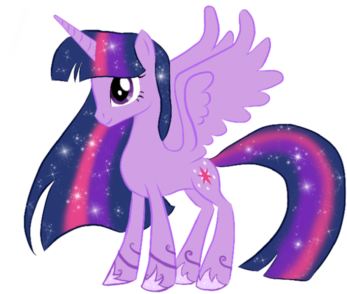Alicorn Twilight By Krazeeladee - My Little Pony: Friendship Is Magic (1005x795)