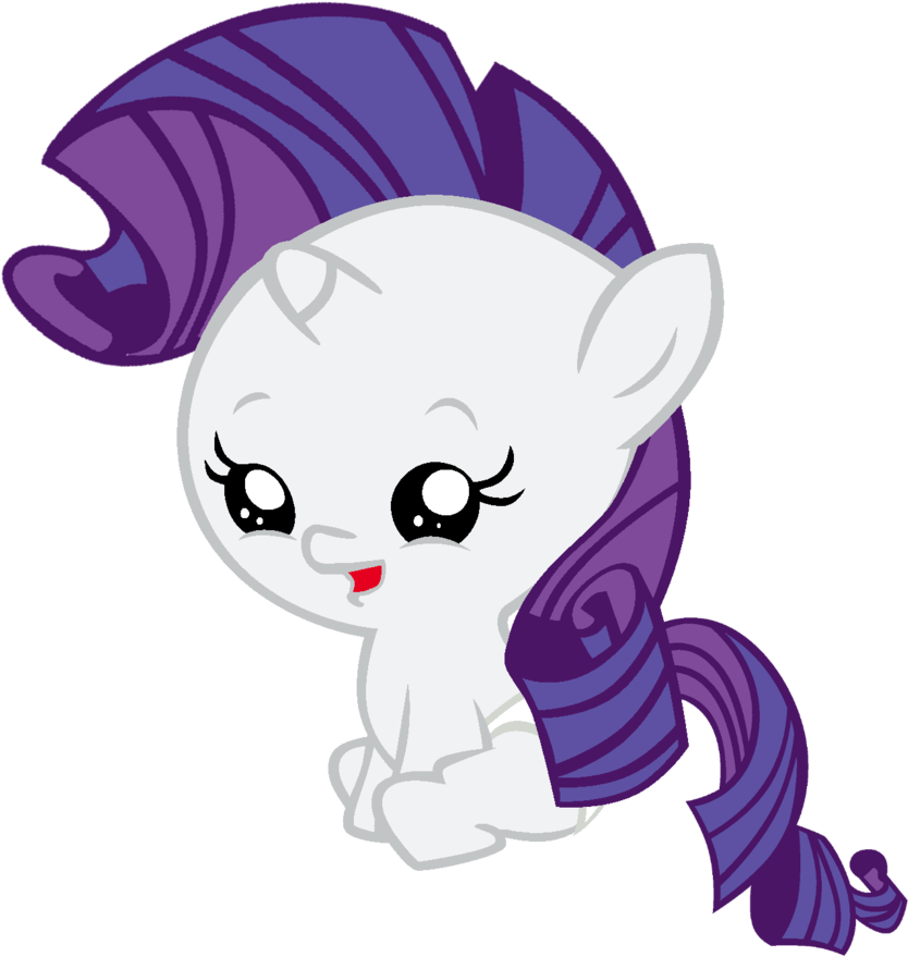 My Little Pony Friendship Is Magic Baby Rarity - Baby Rarity (900x984)