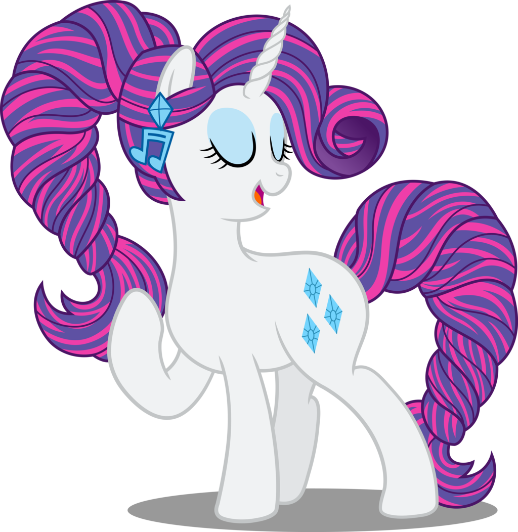 Theshadowstone 98 7 Pony Rockin' Hair - Rarity (1024x1052)