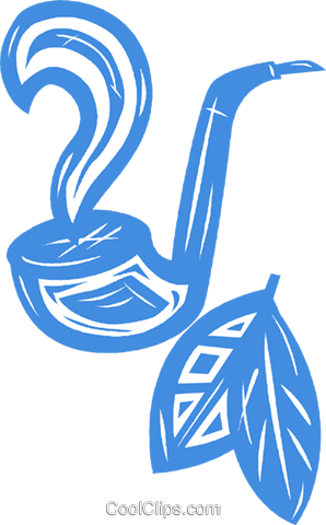 Smoking Pipe Royalty Free Vector Clip Art Illustration - Smoking Pipe Royalty Free Vector Clip Art Illustration (298x480)