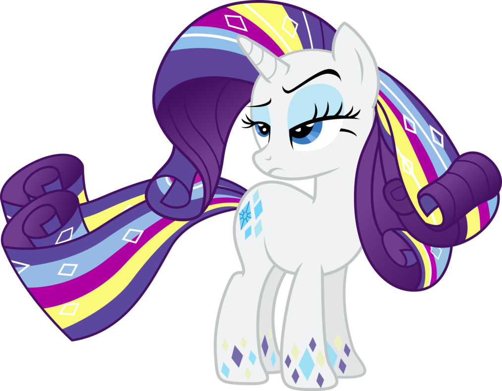 Rarity By Theshadowstone - My Little Pony Rainbow Power Rarity (1013x789)
