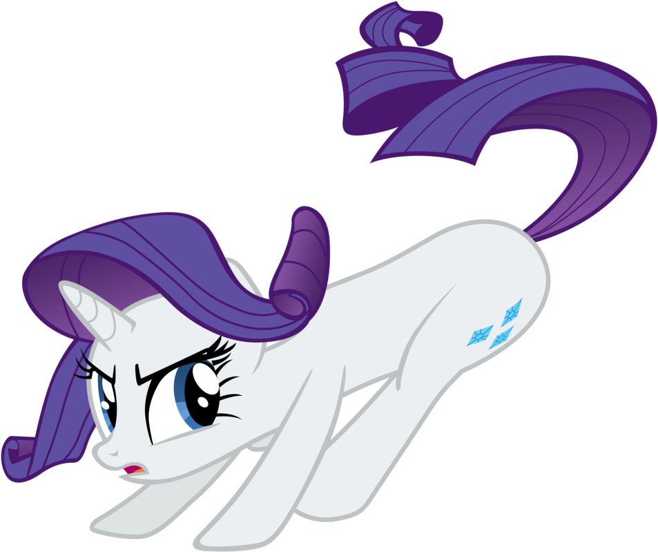 Rarity Bumps Twilight With Her Butt By Tardifice - Rarity Bumps Twilight (979x816)
