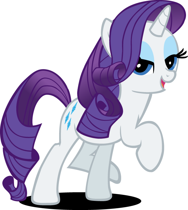 Mlp Rarity Vector By Mlpvectors203 - My Little Pony Rarity (658x734)