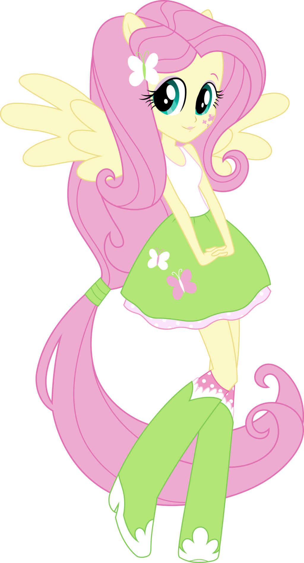 My Little Pony Equestria Fluttershy (1024x1898)