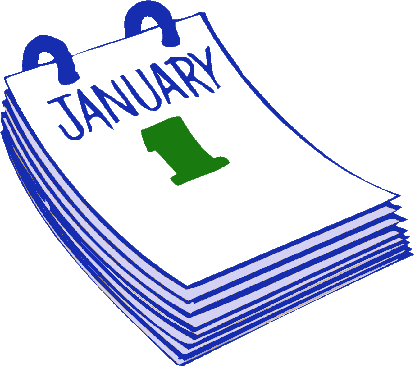 Calendar Clip Art Dromfgi Top - Calander Gif (1352x1184)