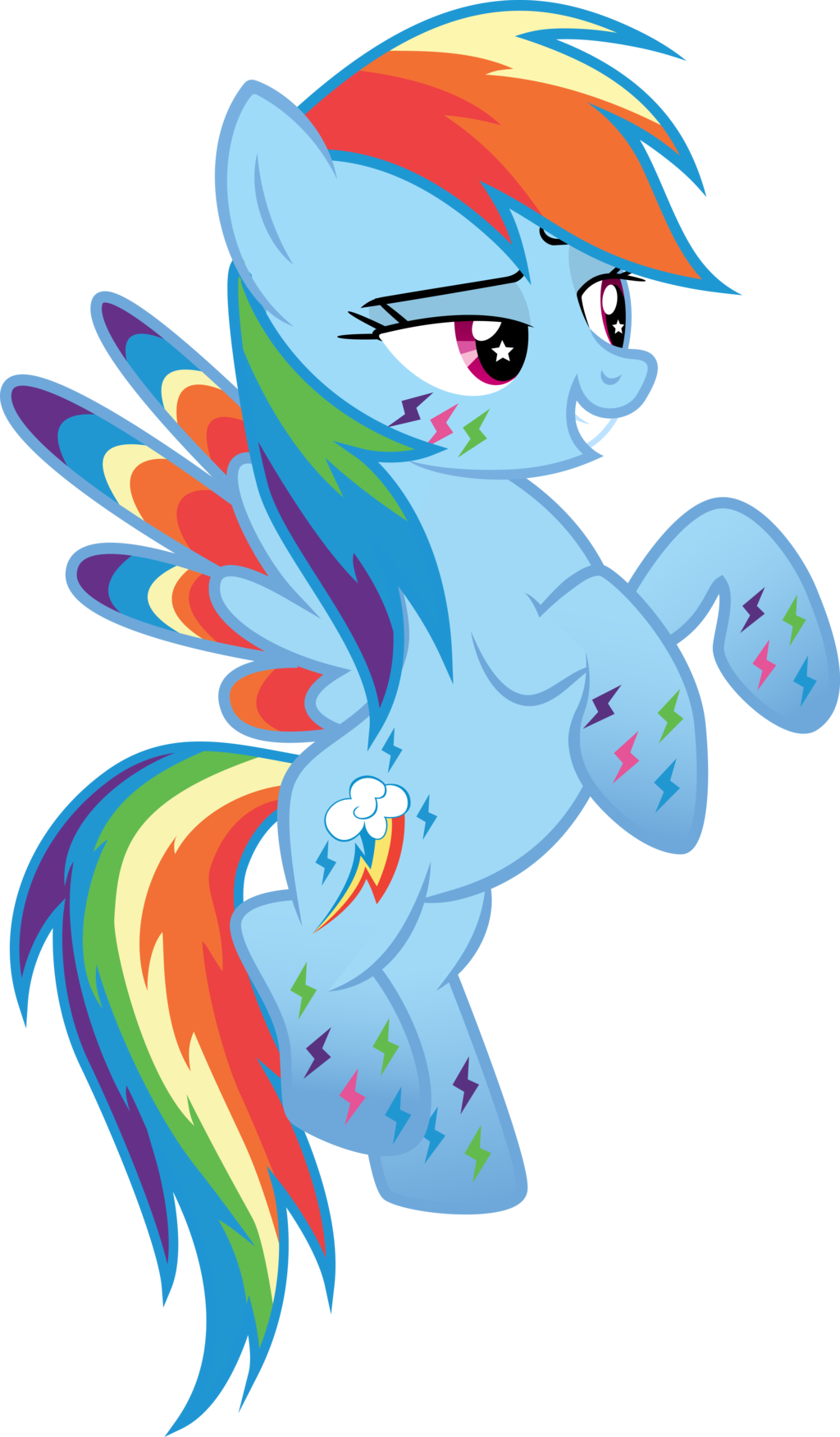 My Little Pony Friendship Is Magic Babies Rainbow Dash - My Little Pony Rainbow Dash Rainbow (1024x1750)