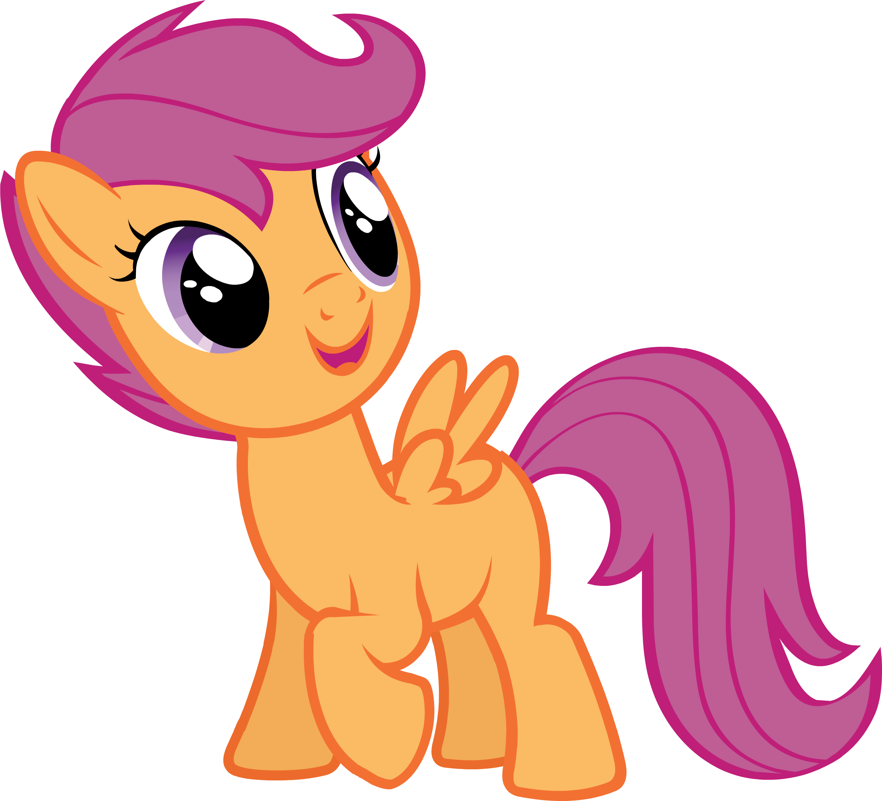Castlecreator Scootaloo3 - My Little Pony Scootaloo Png (2836x2577)