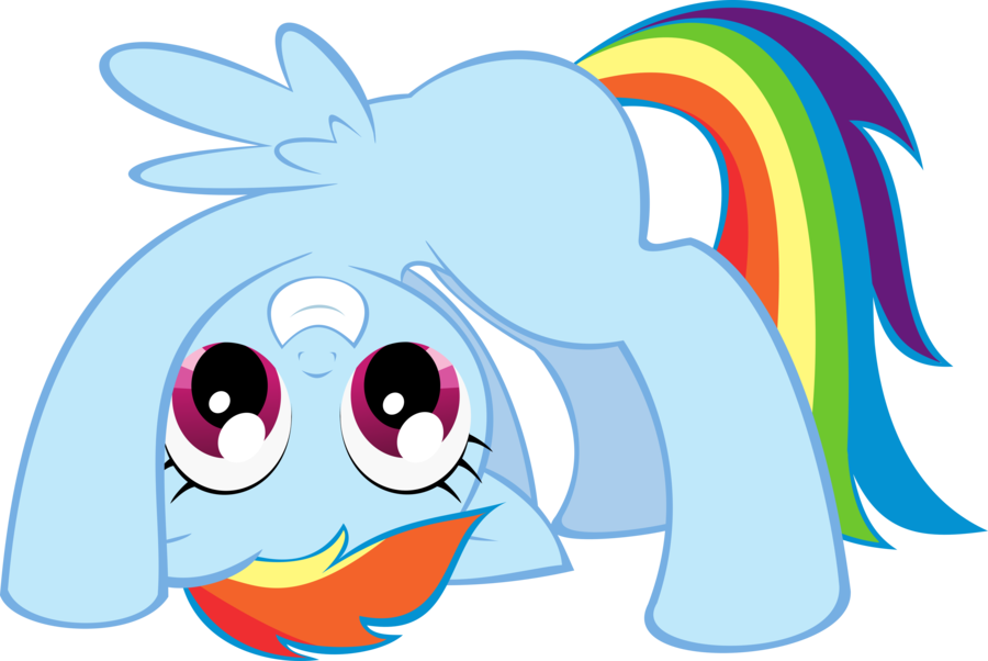 Baby Rainbow Dash By Madhuvati - Mlp Rainbow Dash Baby (900x602)