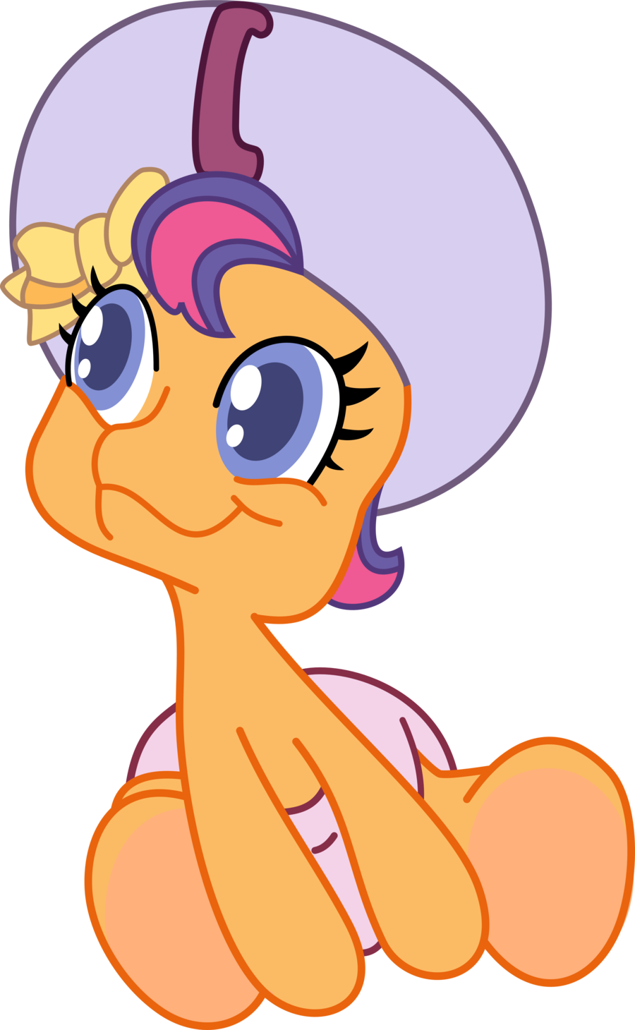 Baby Scootaloo - Scootaloo (900x1460)
