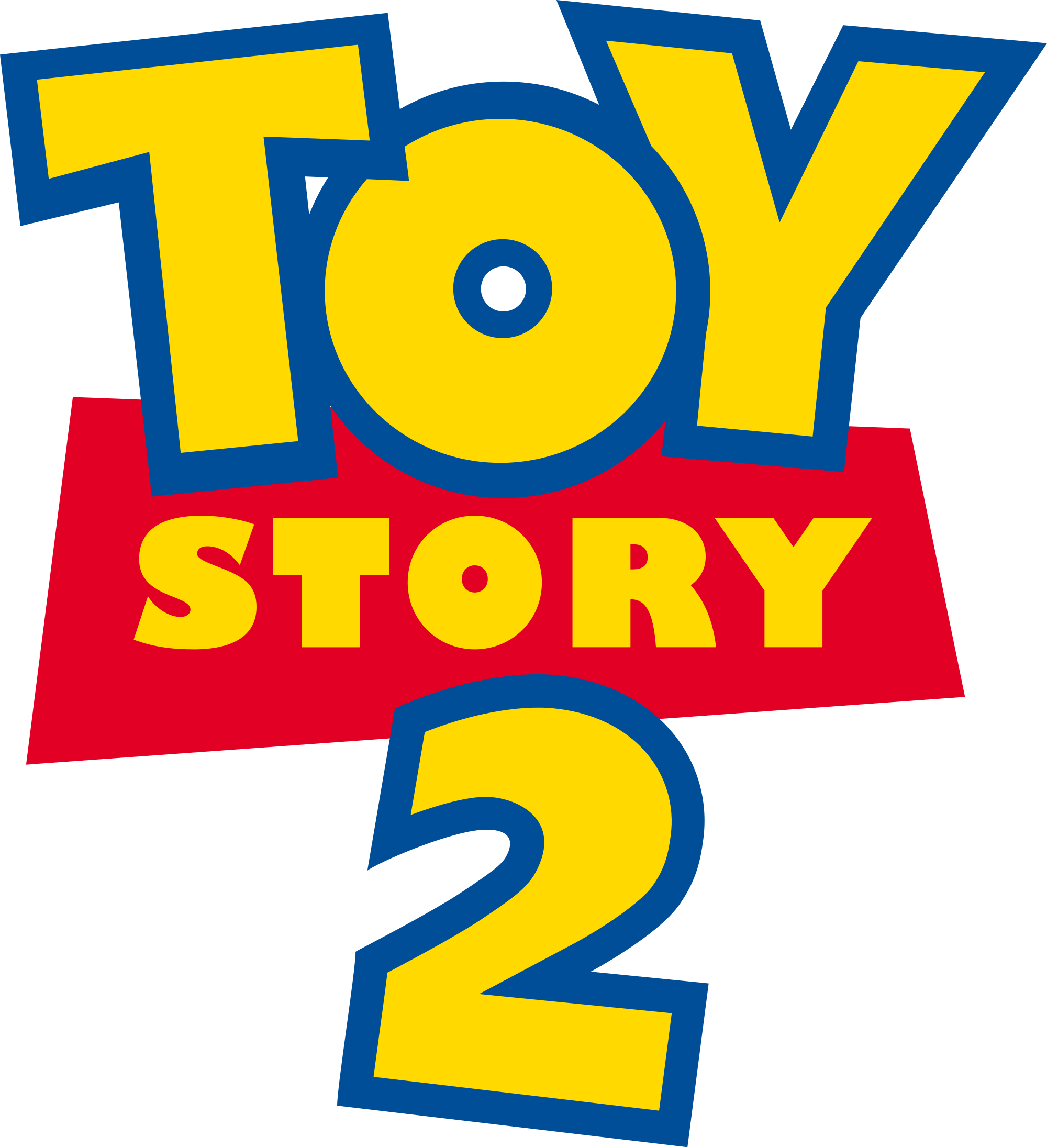 Pixar's Big Lesson From Toy Story 2 And Implications - Toy Story 2 Logo (2000x2193)