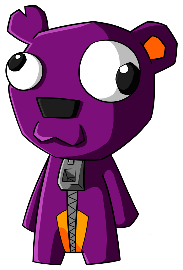 Teddy Bear By Cameron-rutten - Derpy Teddy Bear (593x869)