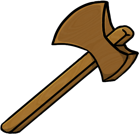 Minecraft Wood Clipart - Axe Clipart Transparent (512x512)