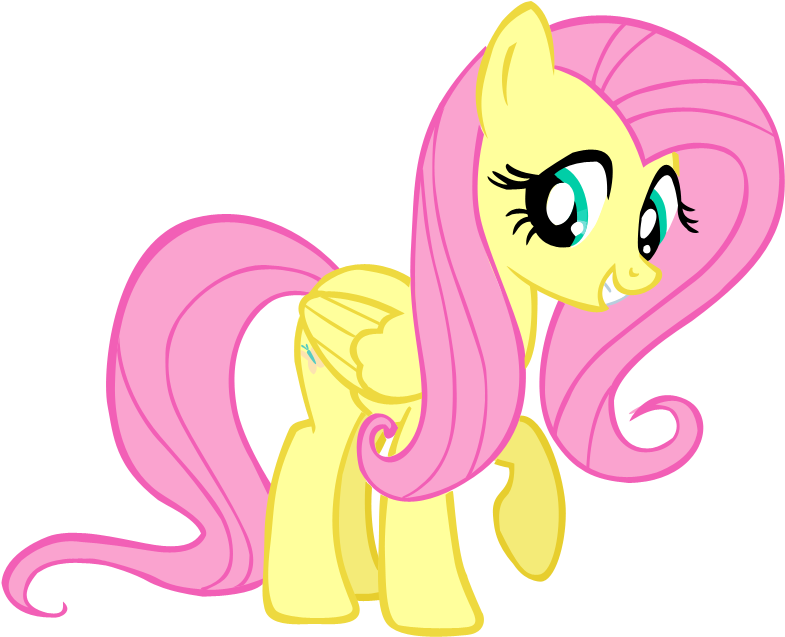 Fluttershy Vector By Coolez-d5oacwh - My Little Pony Fluttershy Standing (830x663)
