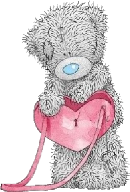 Valentine Teddy Bear - Tatty Teddy Clip Art Free (400x400)