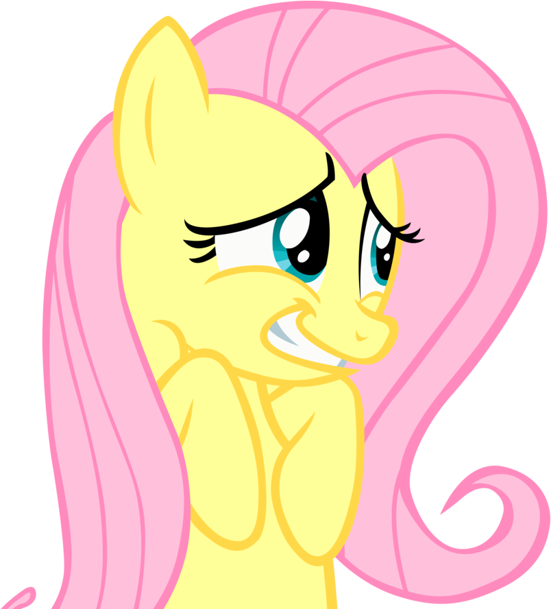Mane 6 Project - Fluttershy Blush (900x887)
