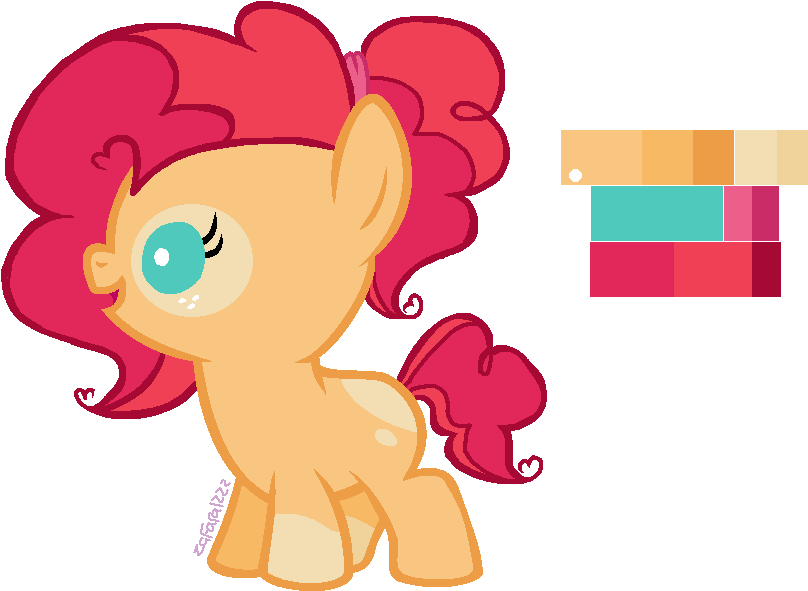 Zafara1222, Baby, Baby Pony, Earth Pony, Female, Filly, - Parent (851x629)