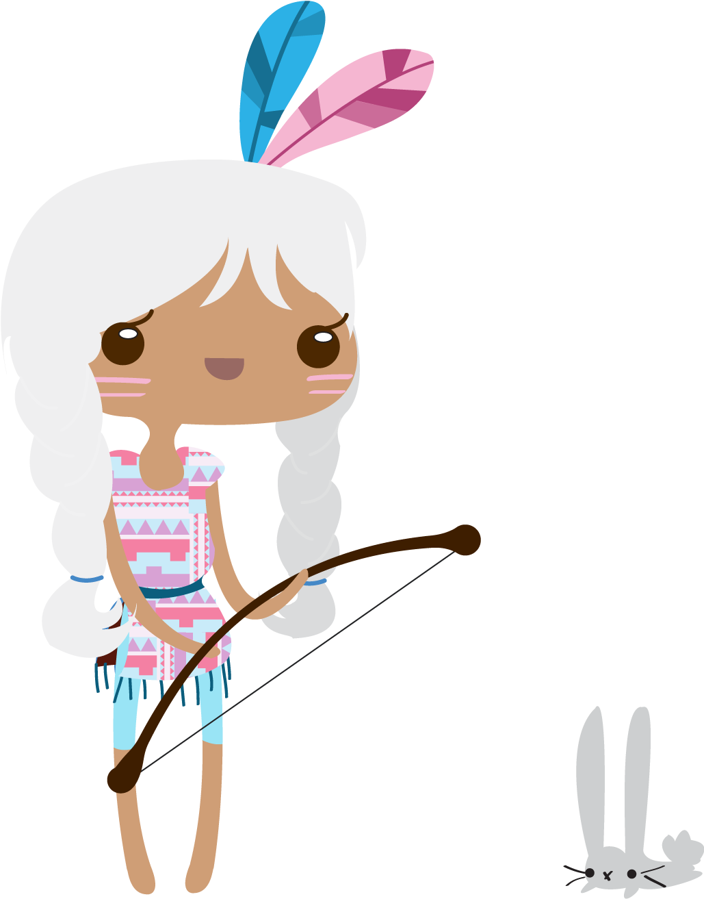 Today's Illustration Is A Little Pastel Indian And - Today's Illustration Is A Little Pastel Indian And (1416x1525)