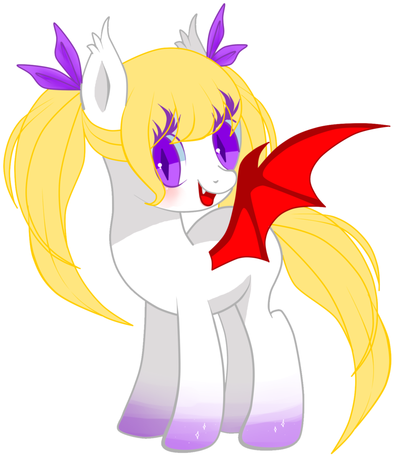 Hanaty, Bat Pony, Bat Pony Oc, Cute, Female, Oc, Oc - Cartoon (921x1024)